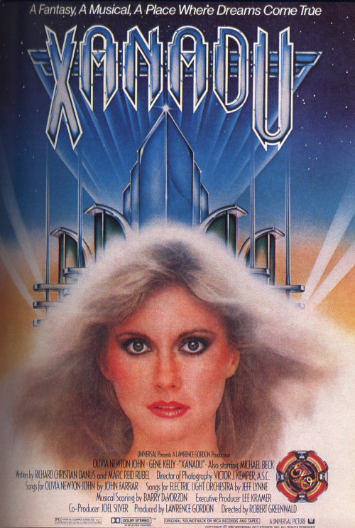 Xanadu - PosterCheck out the trailer here. In theaters August 8, 1980 (USA)