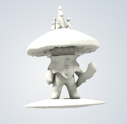 zetrystan: Hep hep people, look! I made a 3D model of my DnD character, Portobello! I’m not used at all to 3D tools, but I think it looks good enough! I’ll have it 3D printed, and then painted, to have my own mini figurine for our campaign! :-)  