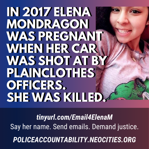 Site updateThe latest site update includes the case of Elena Mondragon, who was 16 and pregnant when