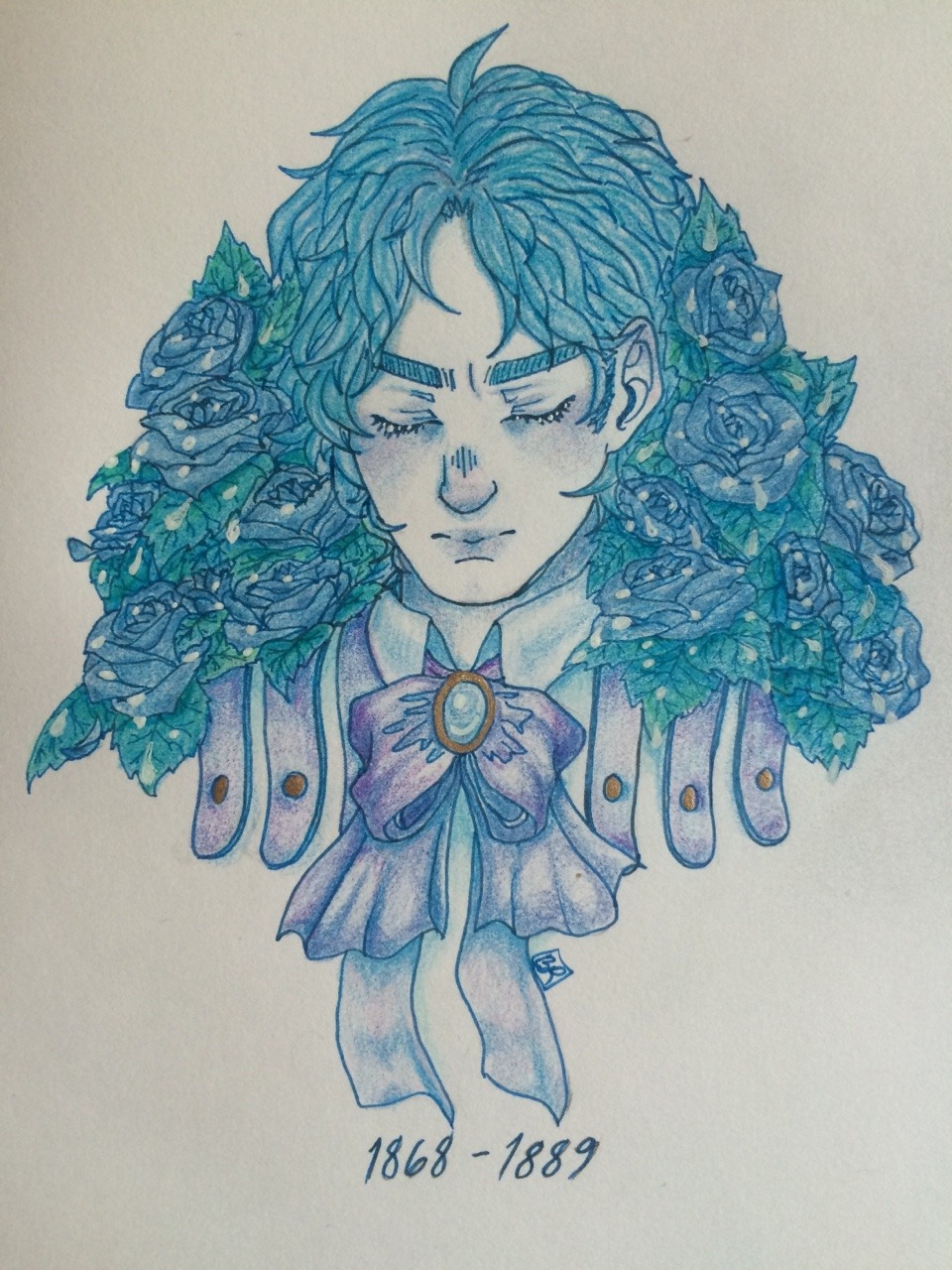 oliveotter:  Finally finished drawing him!!! I’m so glad!!! 