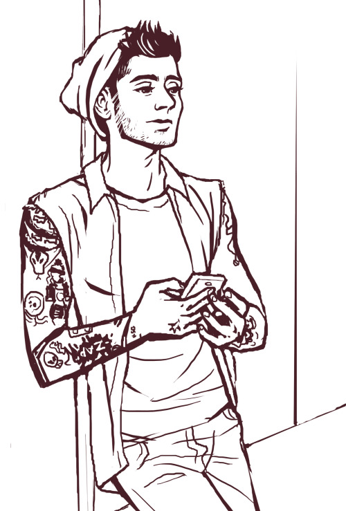 artofobsession:Niall just wanted a picture of the hot guy on the train.  — based on ky’s fic