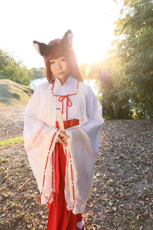 Cute Cosplay GIrl Higurashi Rin (Kitsune-Chan 3) 1-12
