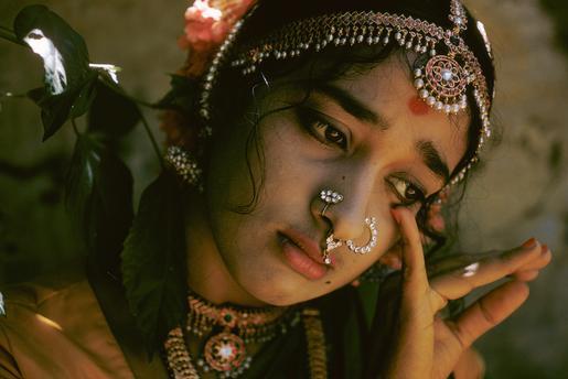 lindazahra:  INDIA Madras ( Tamil nandu ) Padma  a young bharatanatyam dancer ,