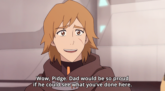 kaeveeoh: Matt being proud of Pidge ( ;△; )