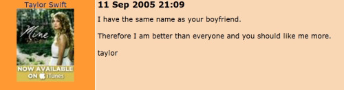 How Do We Know That MySpace Post Was To A Girl?