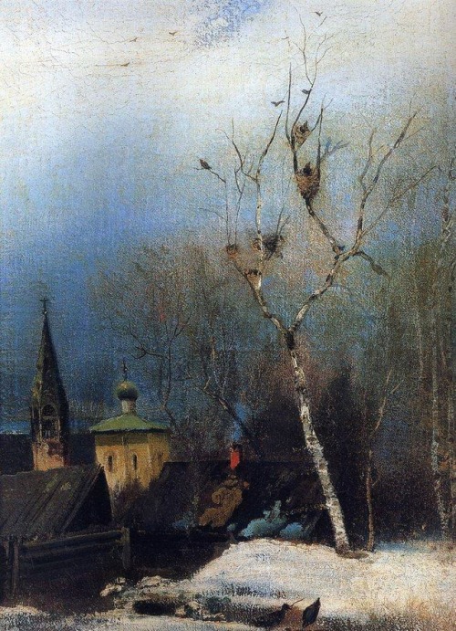 Porn photo artist-savrasov:Early Spring, 1890, Aleksey