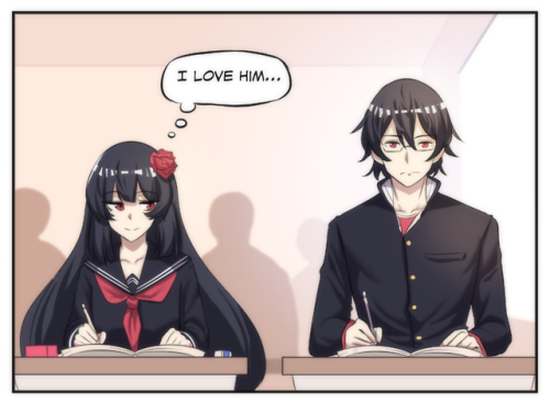 merryweather-comics: I wrote a comic about two yandere stalkers