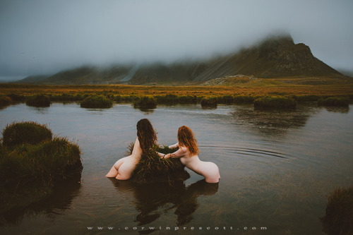 Porn photo corwinprescott:   “Arctic Nude”Iceland