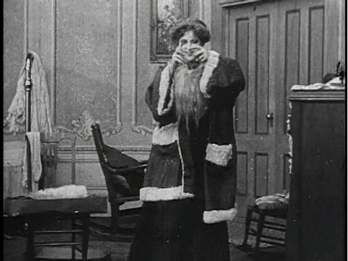 Marion Leonard in A Trap for Santa Claus (1909)Director: DW Griffith