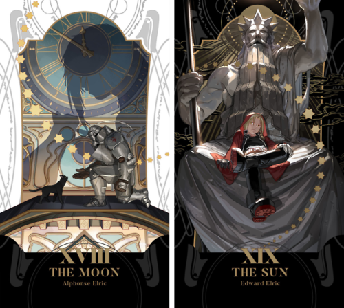 chaosflight:  thetangles: ★  Emmm  |  FMA Major Arcana collection  ☆ ✔ republished w/permission @grumpcrow 