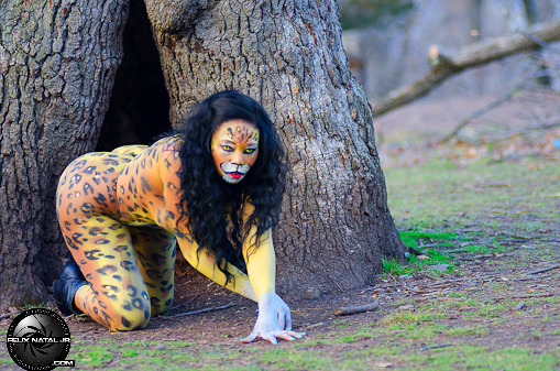 freshblackwomen:  Angel Face: Bodypaint
