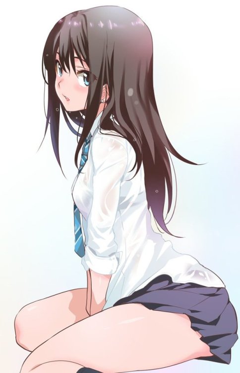 sorainoue: &ldquo;「ごめん、帰れなくてさ…泊めてくれる？」 台風だから仕方ない劇場 #渋谷凛 #デレステ t.co/Q0jRGaeraI&