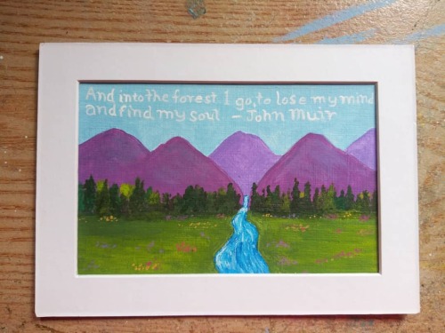 Eventually! Meanwhile have this sentiment. #mountainlife #paintingforsanity www.instagram.co