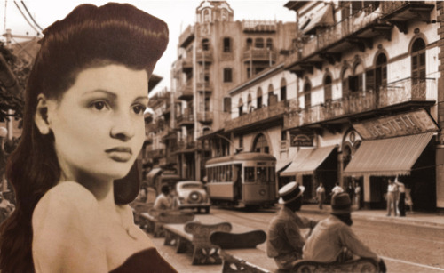 Mi Mama barrio Santa Ana, Ciudad de Panamá, Panamá 1942