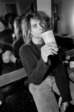 niirvana:  Kurt Cobain, 1991. 