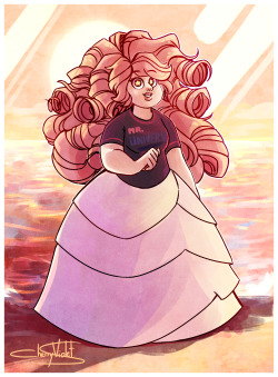 cherryviolets:  So much love for this cute giant space mom. And i fell in love with the Steven Universe, ohhhaah. ^v^