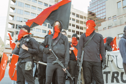 oichiminh - Fabulous Red Guards Austin standing up for May Day !