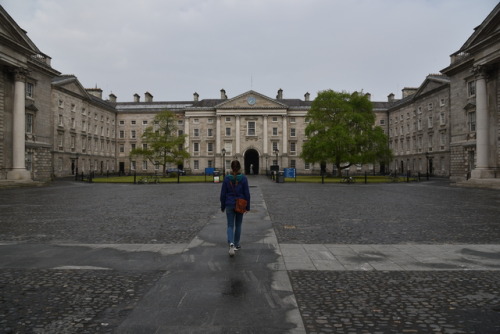 Trinity College.I’m a reader… Time and time again I have lifted a book and walked the pages o