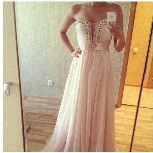 Pink Prom Dresses, Bridesmaid Dresses. Shop the dress here.