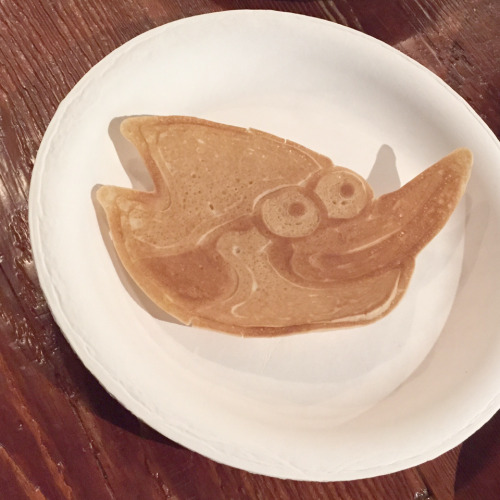 These are too cute to eat! Pancakes by Ashleigh-Lauren Perez, from our Cartoon Network Studios.                                                                     