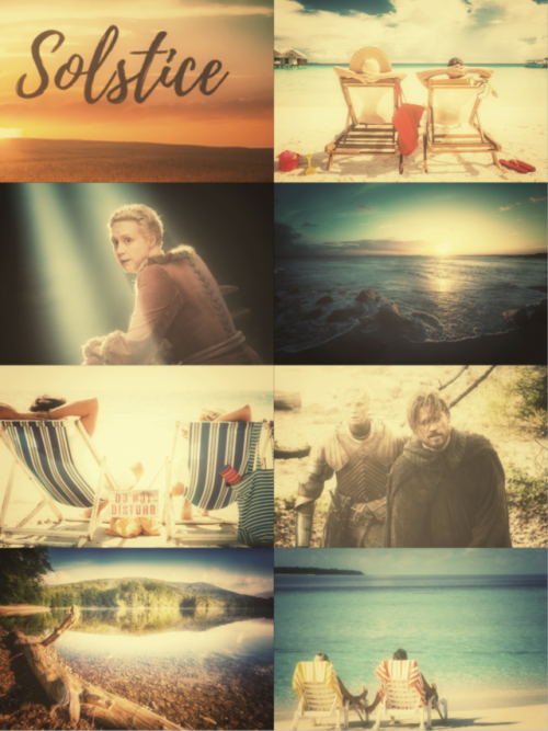 effulgent-girl: Jaime & Brienne Appreciation Week - Day Threesummer solstice | the longest day