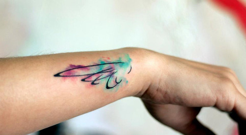 tactless-minxx:  Can I please just get a watercolor tattoo already?  Someone, please