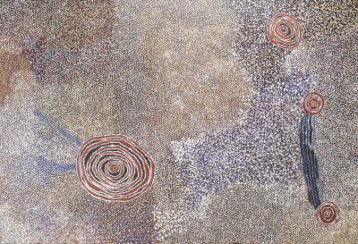 Bill “Whiskey” Tjapaltjarri - Rockholes and Country Near the Olgas (2007)