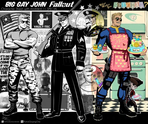 I Decided To Update John's Character Sheet. I Think I Like This One Better