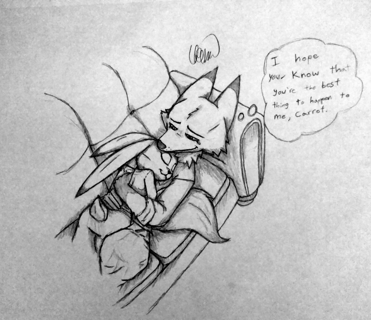 foxfacetiousartsnsketches:http://foxfacetious.deviantart.com/art/I-hope-you-know-Judy-595141602&lt;3