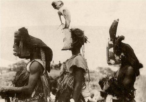 criticalmera:Michel Leiris - Dogon masks, Mali, 1934