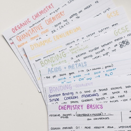 i summarised the entire of my gcse bio + chem notes this morn to recap before i start my as levels o