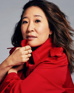 flawlessbeautyqueens:Sandra Oh photographed