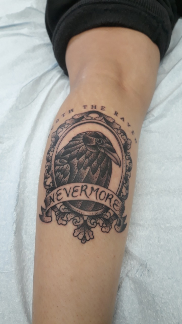 Raven Tattoo by amsurrell on DeviantArt