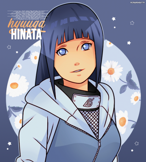 aizawashoutta: ❤ HYUUGA HINATA ❤ | ❤ THE LOVELY NINJA ❤ ↳ requested by my dear anon ❤❤❤