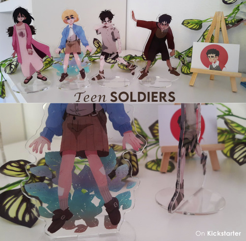 Just one month left until pre-orders close!Thanks for supporting SnK Teen Soldiers project!Fresh new