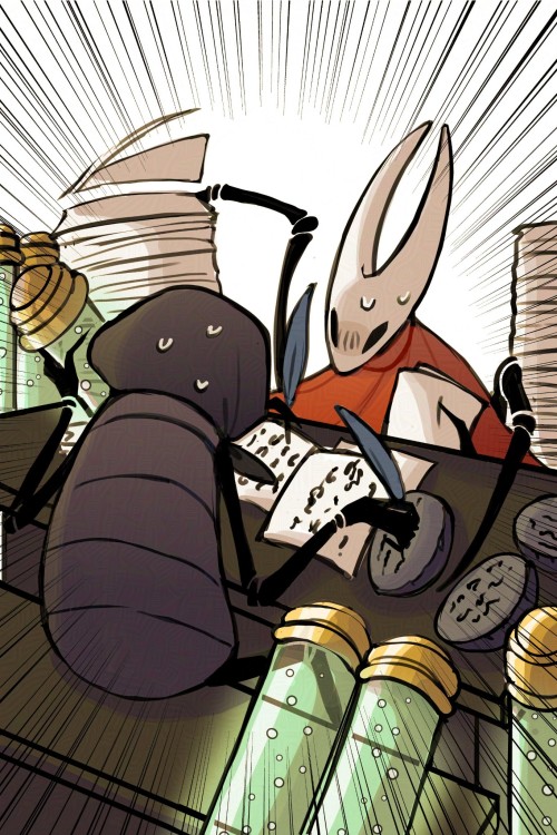 I Think It Would Be Quite Adorable If Quirrel And Hornet Wanted To Find A Way To Understand The Vessels