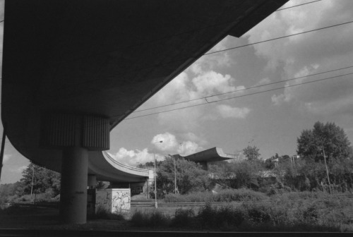 Barrandov Bridge, Prague, Czech RepublicArchitect: Karel Filsak Year:  1978-1783