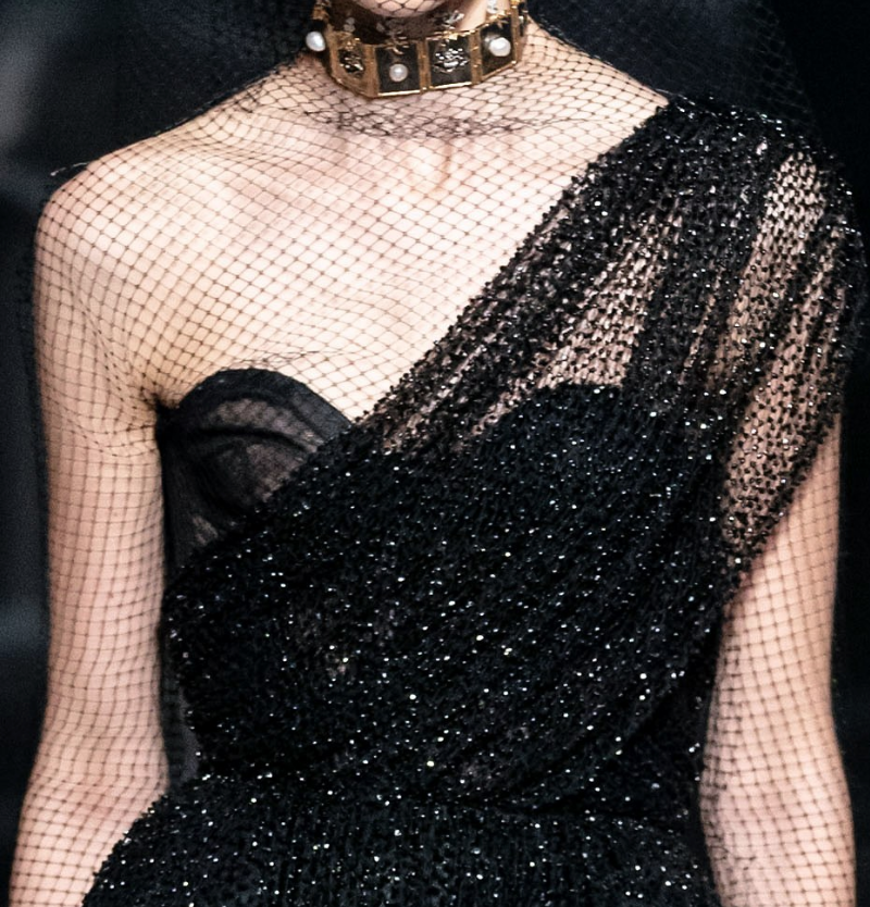 🍒 • details @ christian dior fall 2019 couture