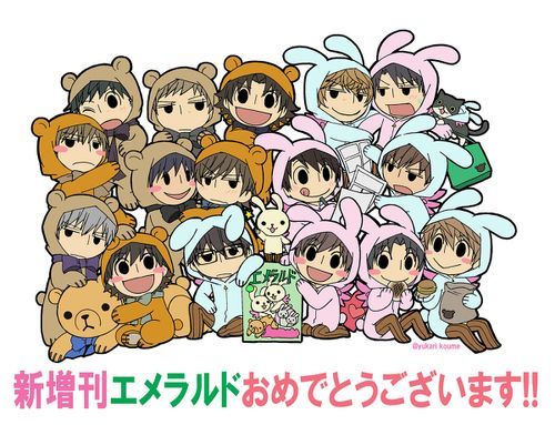 megane-fudanshi:Junjou Romantica and Sekaiichi Hatsukoi Chibis