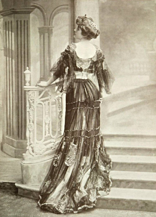 Robe de diner par Rouff, 1904