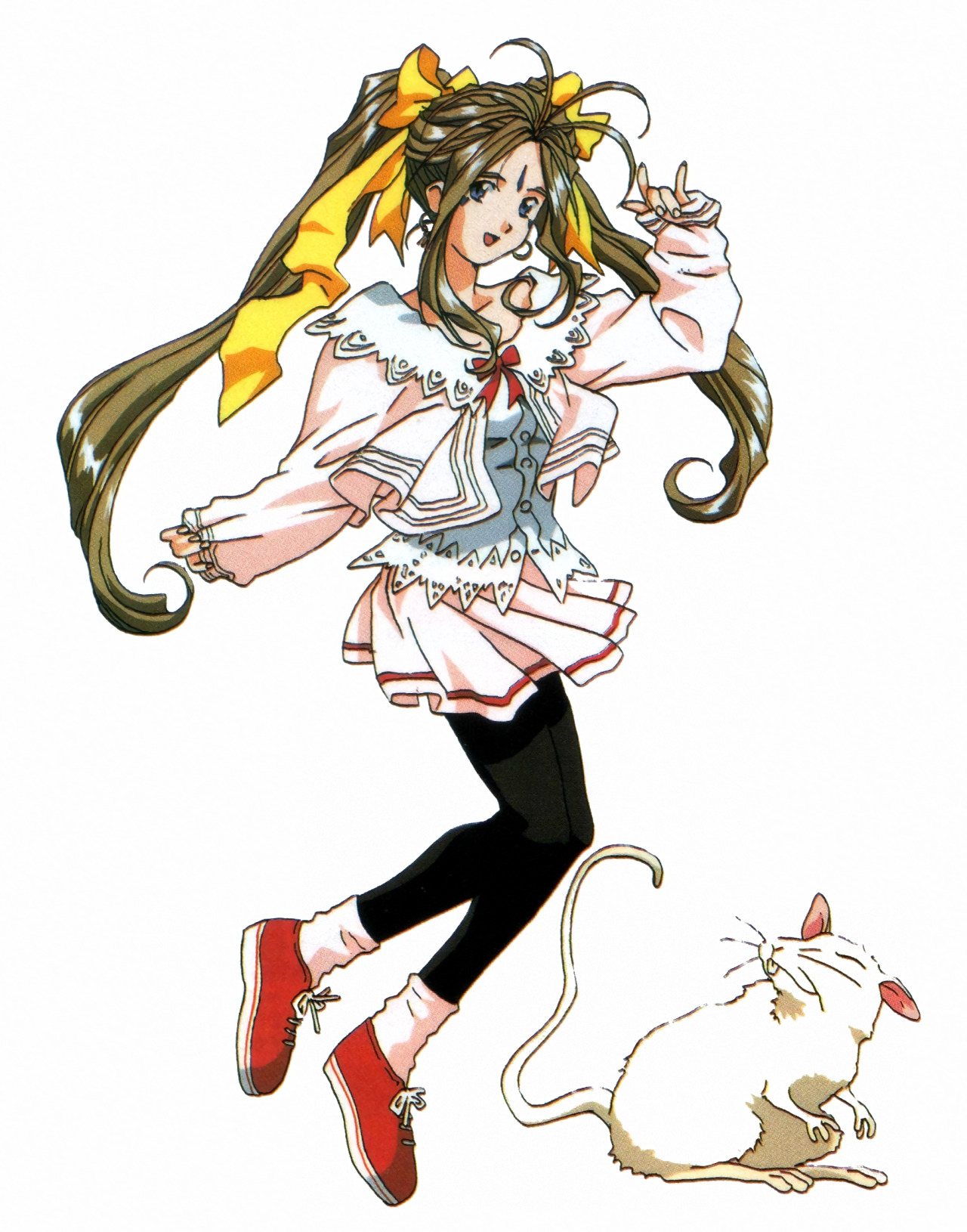 Anim Archive Newtype 10 1993 Belldandy From Ah My