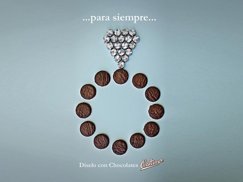 social media ad campaign for chocolates costanzo &ldquo;díselo con chocolates&rdquo; 