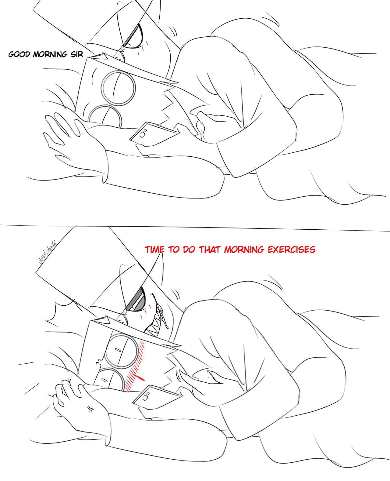 devilsden66:  Black hat is sooooo romantic XDDDDD