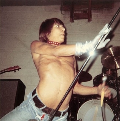 sarcasm-factory: Iggy Pop performing with The Stooges · 1970