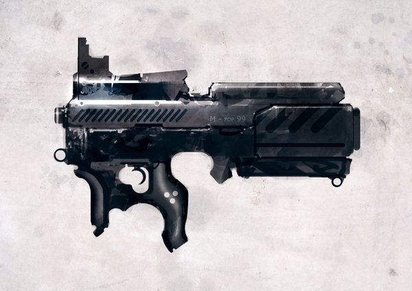 torvenius:  a blog post with loads of my speed paint gunshttp://oculoid.com/concept-weapon-speed-paintings-by-axel-torvenius/