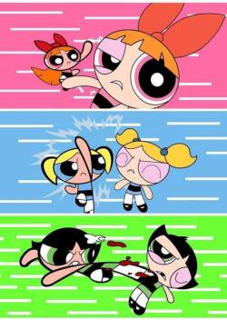 Hotdiggedydemon:  Bugeyedfreaks:  It’s Beautiful. :’) The Ppgs Fight Their Evil