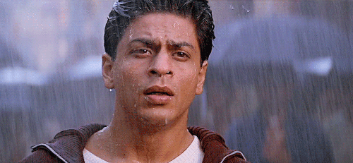 chameli:SRK + rain