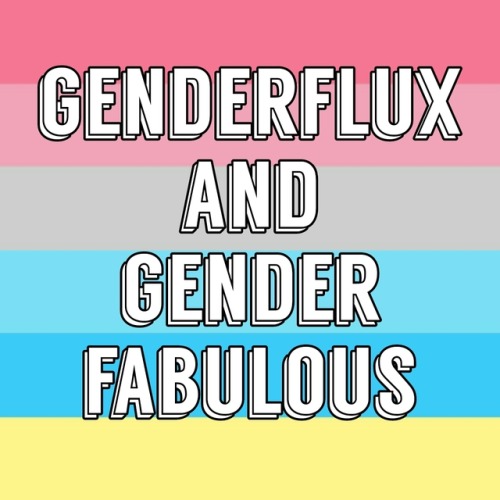 genderqueerpositivity: (Image description: seven images of pride flags with centered white text. 1) 