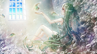 【お仕事報告】
動画背景イラスト書かせていただきました！
【雨と魚／あおりん feat.初音ミク】
https://nico.ms/sm38231778
https://youtu.be/oigtvTUCt3c