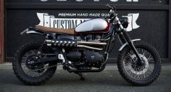 caferacerpasion:  Triumph ‪Scrambler‬ de Clutch Custom Motorcycles. Una personalización que te hará rebelarte y traicionar al asfalto para darle gas por los terrenos más enredados.Triumph Scrambler by Clutch Custom Motorcycles. A motorbike to enjoy